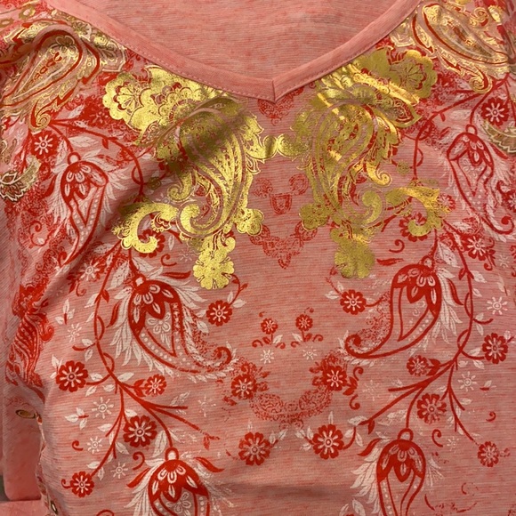 Pink Patterned Top - Picture 3 of 3